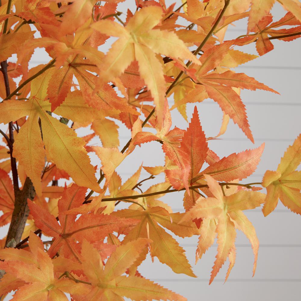7ft. Autumn Maple Artificial Fall Tree. Picture 3
