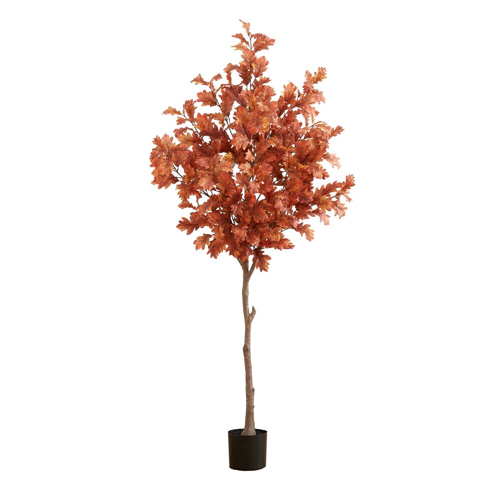 6ft. Autumn Oak Artificial Fall Tree. Picture 1