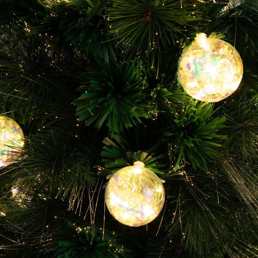 Pre-Lit Fiber Optic Artificial Christmas Tree with Mixed Tips. Picture 4