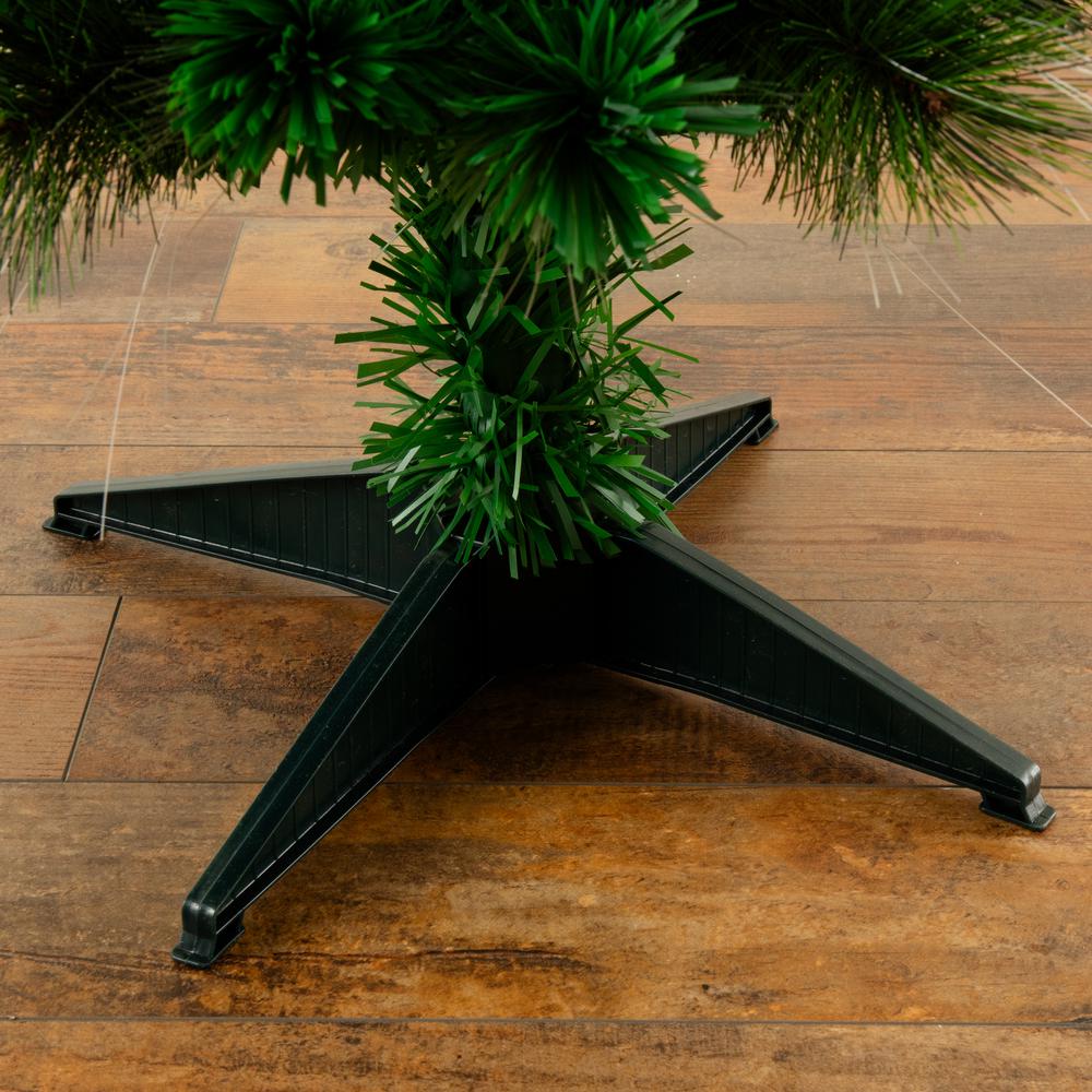Pre-Lit Fiber Optic Artificial Christmas Tree with Mixed Tips. Picture 5