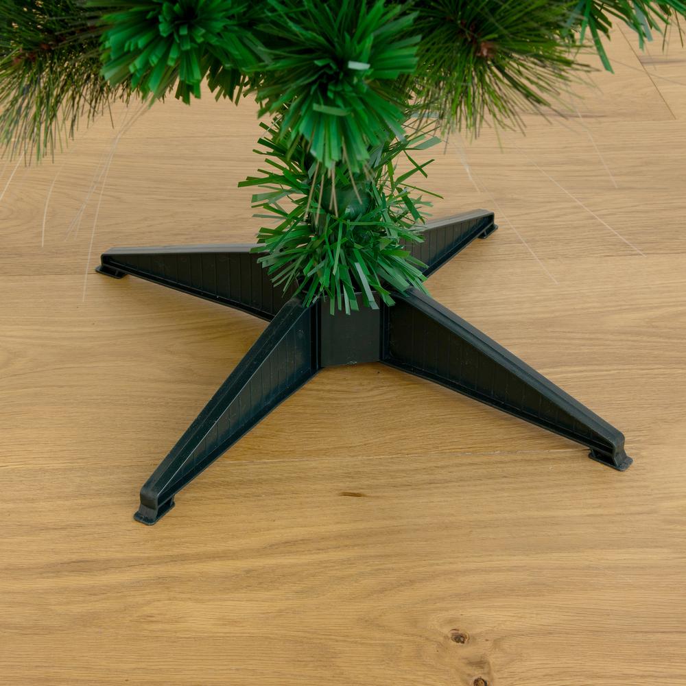 Pre-Lit Fiber Optic Artificial Christmas Tree with Mixed Tips. Picture 6