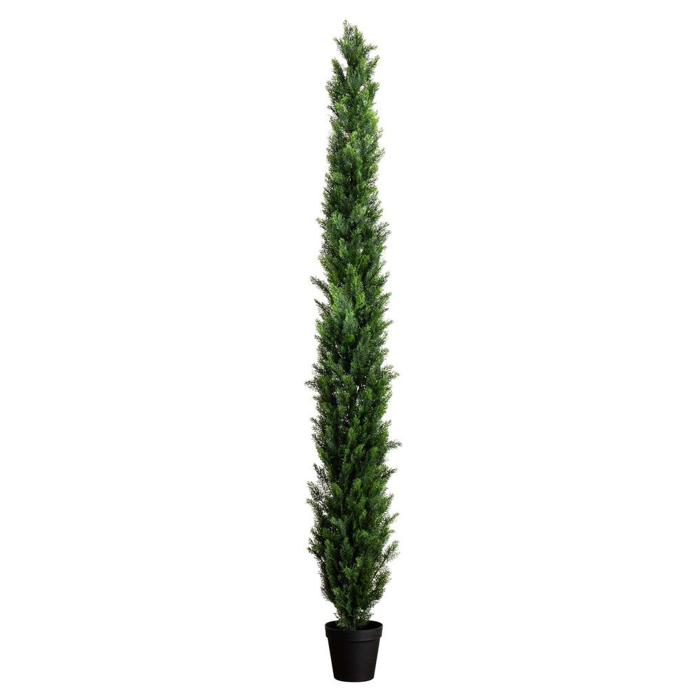 10ft. UV Resistant Artificial Cedar Pine Tree (Indoor/Outdoor). Picture 9
