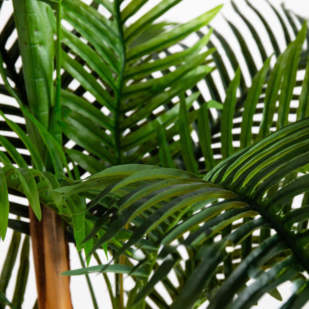8ft. UV Resistant Artificial Double Robellini Palm Tree (Indoor/Outdoor). Picture 4