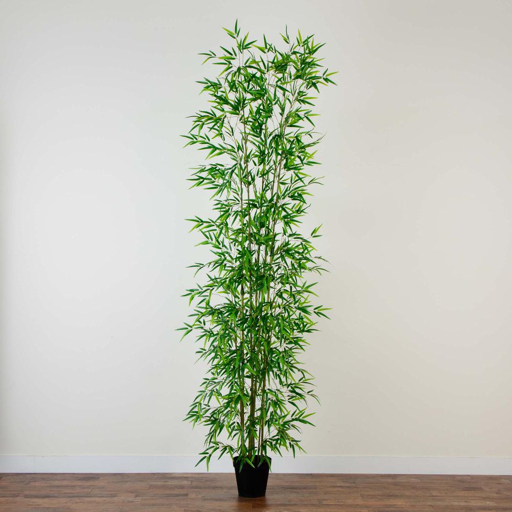 11ft. Artificial Green Bamboo Tree. Picture 4