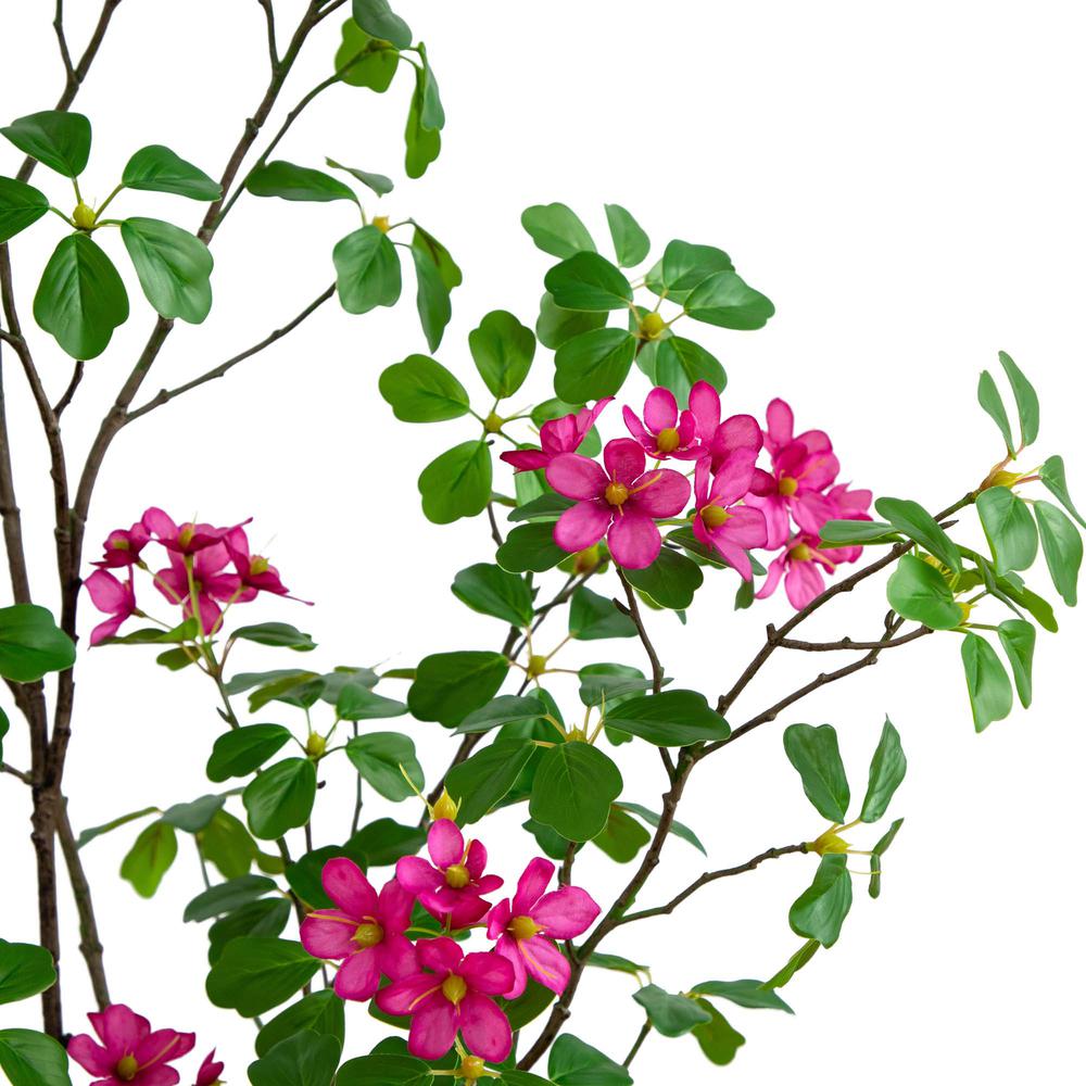 4ft. Artificial Dogwood Tree with Real Touch Leaves. Picture 2