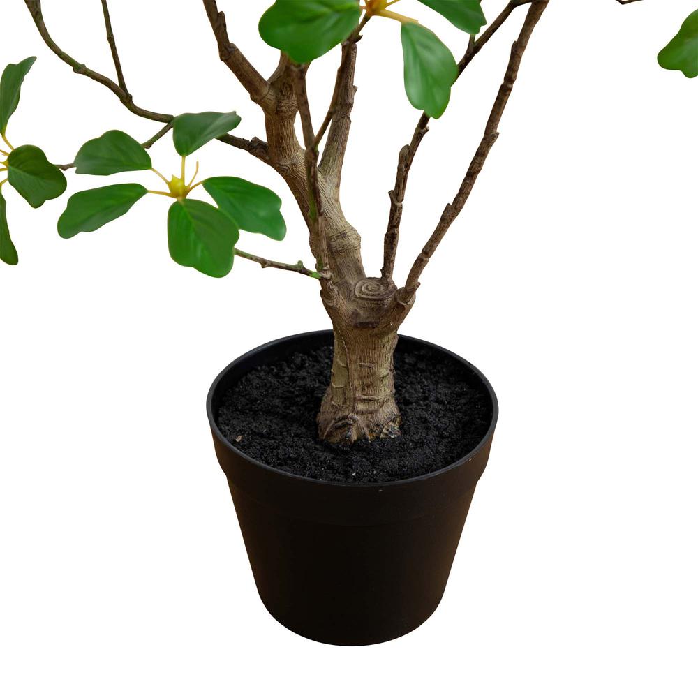 4ft. Artificial Dogwood Tree with Real Touch Leaves. Picture 3