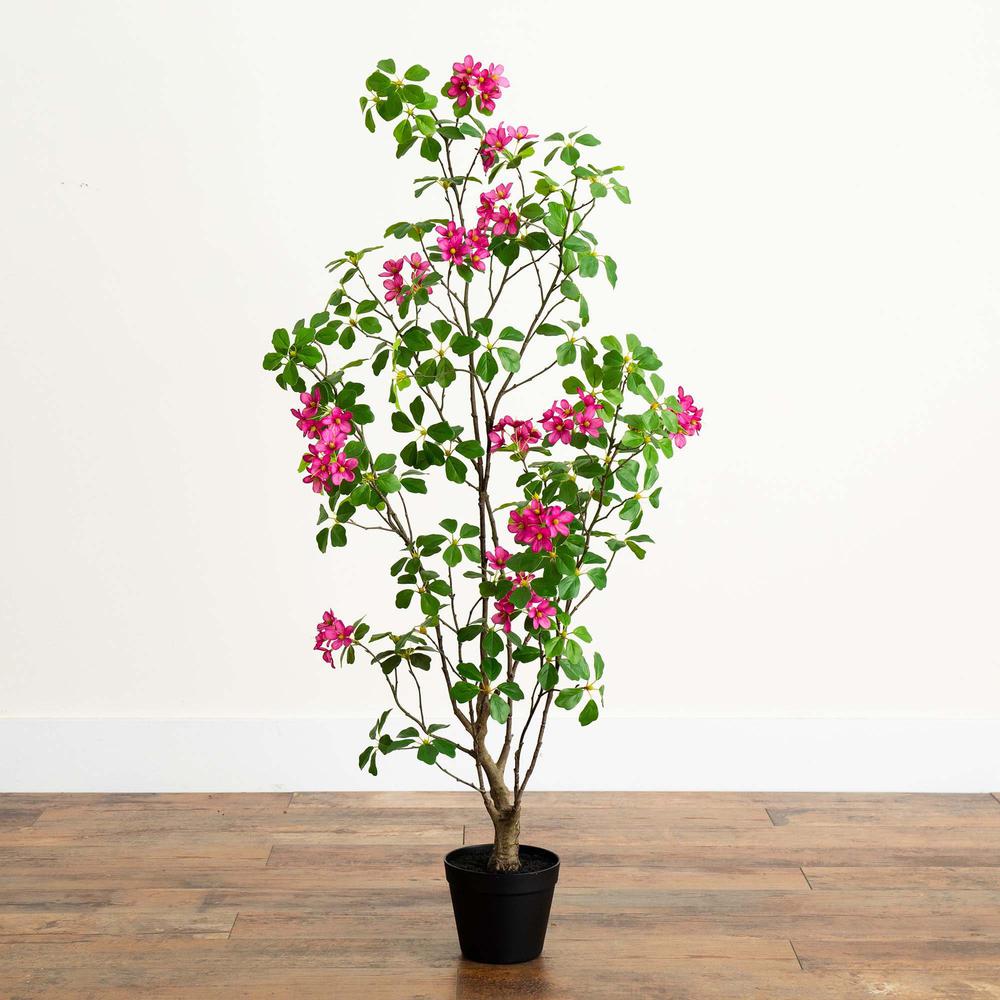4ft. Artificial Dogwood Tree with Real Touch Leaves. Picture 4