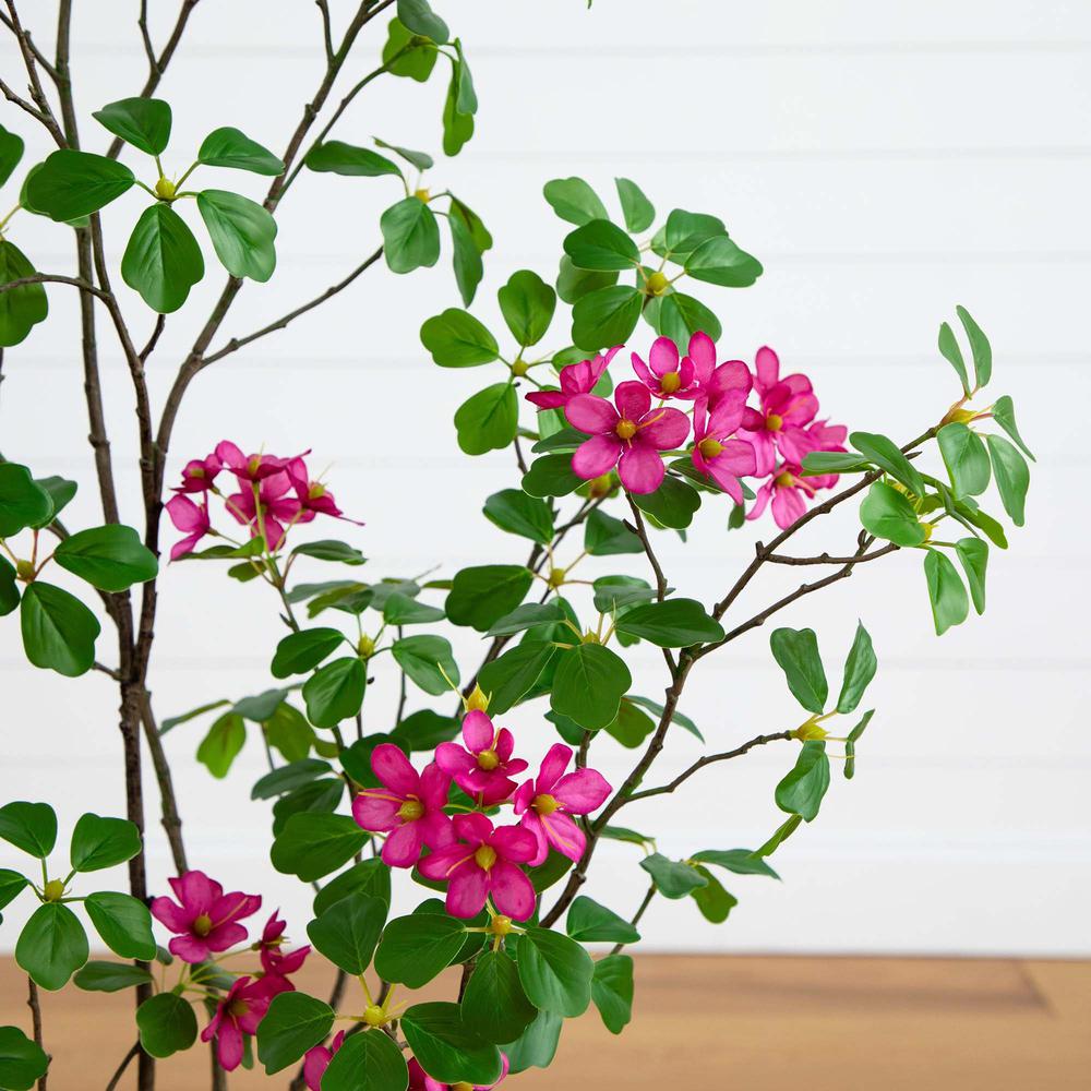 4ft. Artificial Dogwood Tree with Real Touch Leaves. Picture 6
