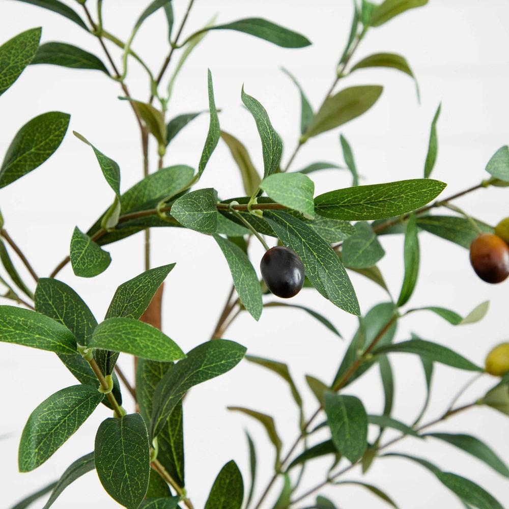 3ft. Artificial Olive Tree with Natural Trunk. Picture 3
