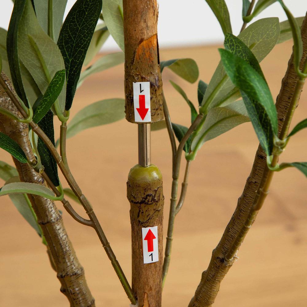 3ft. Artificial Olive Tree with Natural Trunk. Picture 4