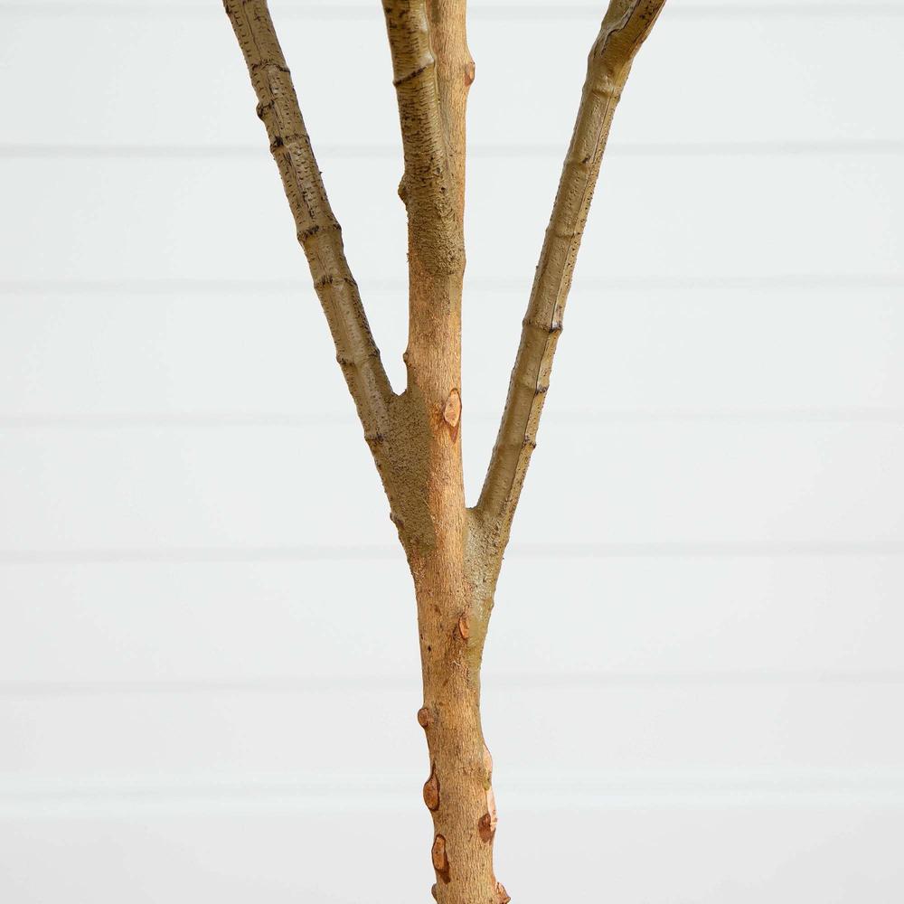 6ft. Artificial Olive Tree with Natural Trunk. Picture 4