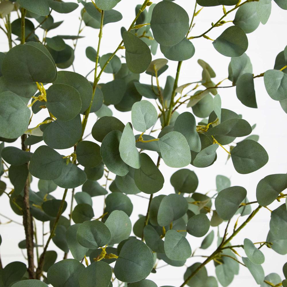 7ft. Artificial Greco Eucalyptus Tree. Picture 2