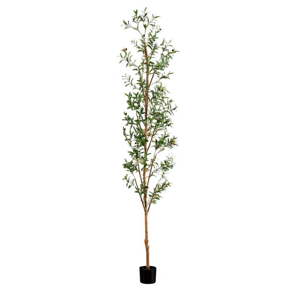 9ft. Artificial Olive Tree with Natural Trunk. Picture 7