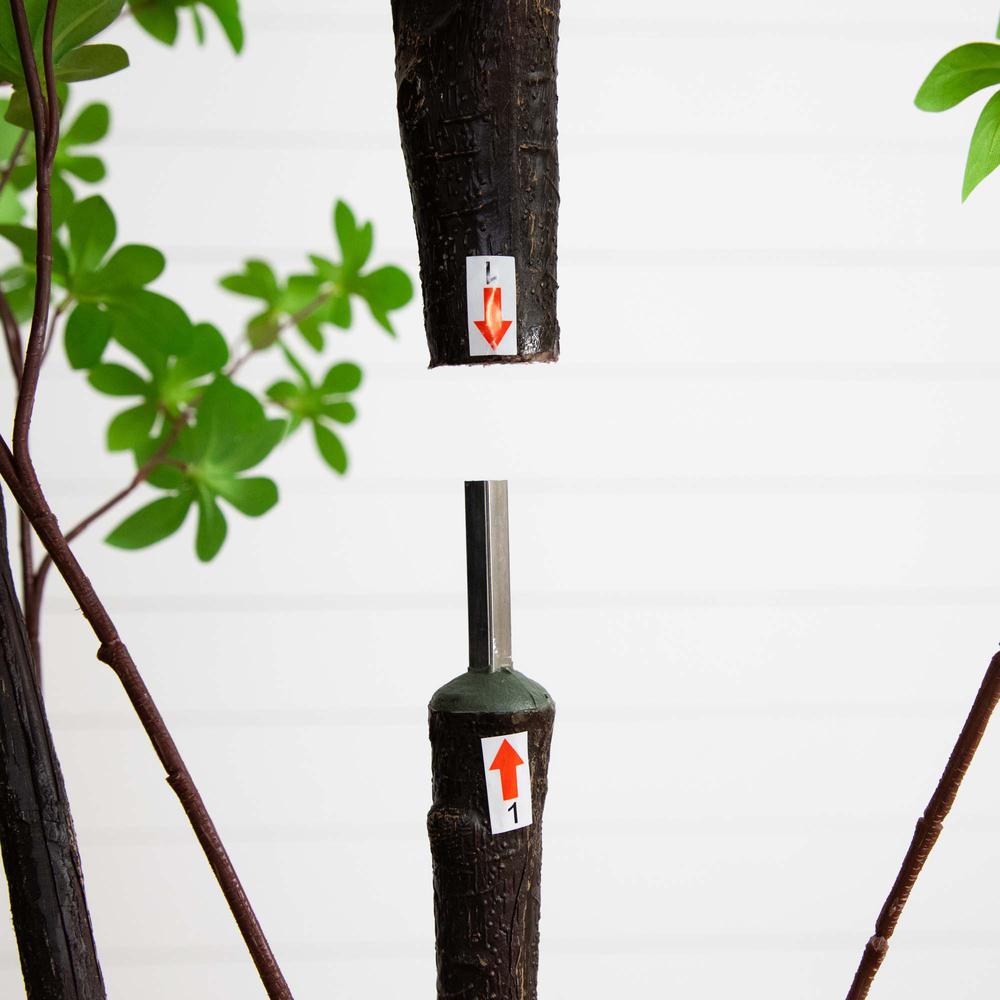 8ft. Artificial Minimalist Enkianthus Tree. Picture 3