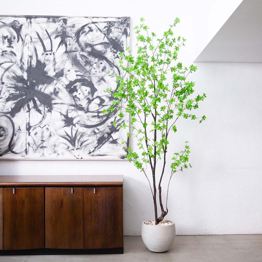 8ft. Artificial Minimalist Enkianthus Tree. Picture 8