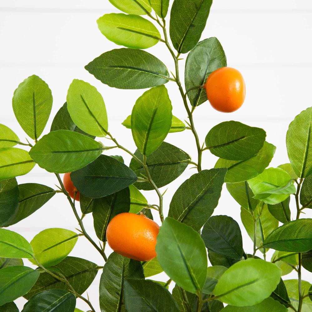 3ft. Artificial Tangerine Tree. Picture 2