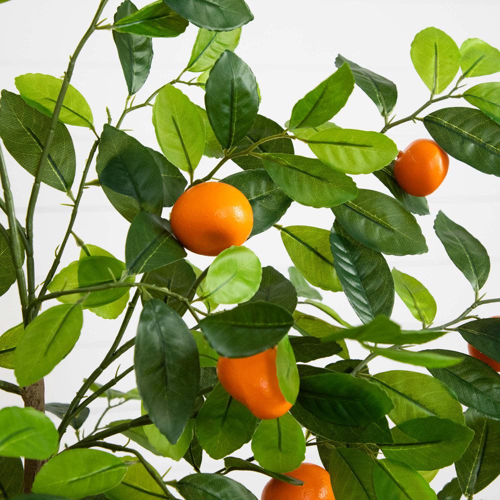 5ft. Artificial Tangerine Tree. Picture 2