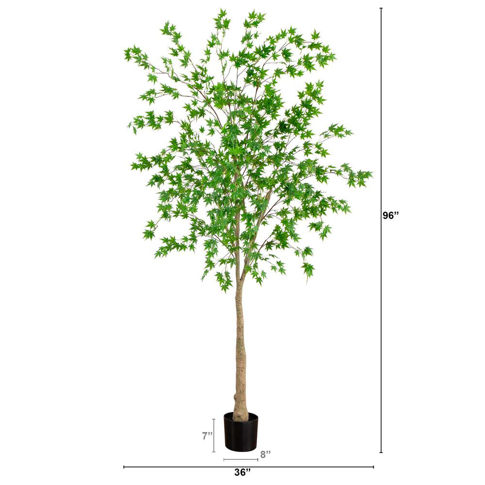 8ft. Artificial Maple Tree. Picture 1