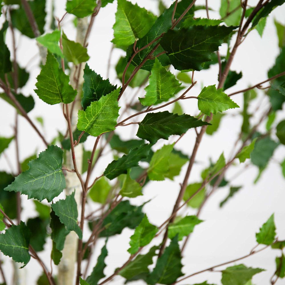 7ft. Artificial Birch Tree with Real Touch Leaves. Picture 2