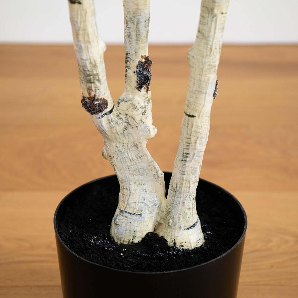 7ft. Artificial Birch Tree with Real Touch Leaves. Picture 4