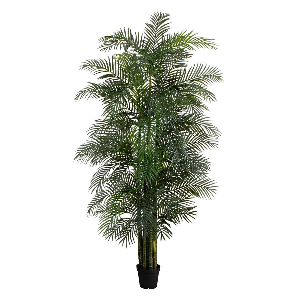 10ft. UV Resistant Artificial Areca Palm Tree (Indoor/Outdoor). Picture 6
