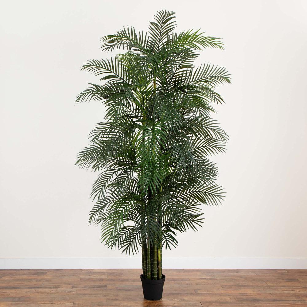 10ft. UV Resistant Artificial Areca Palm Tree (Indoor/Outdoor). Picture 4