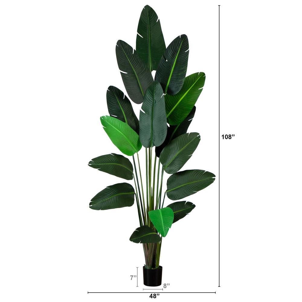 9ft. Artificial Travelers Palm Tree. Picture 1