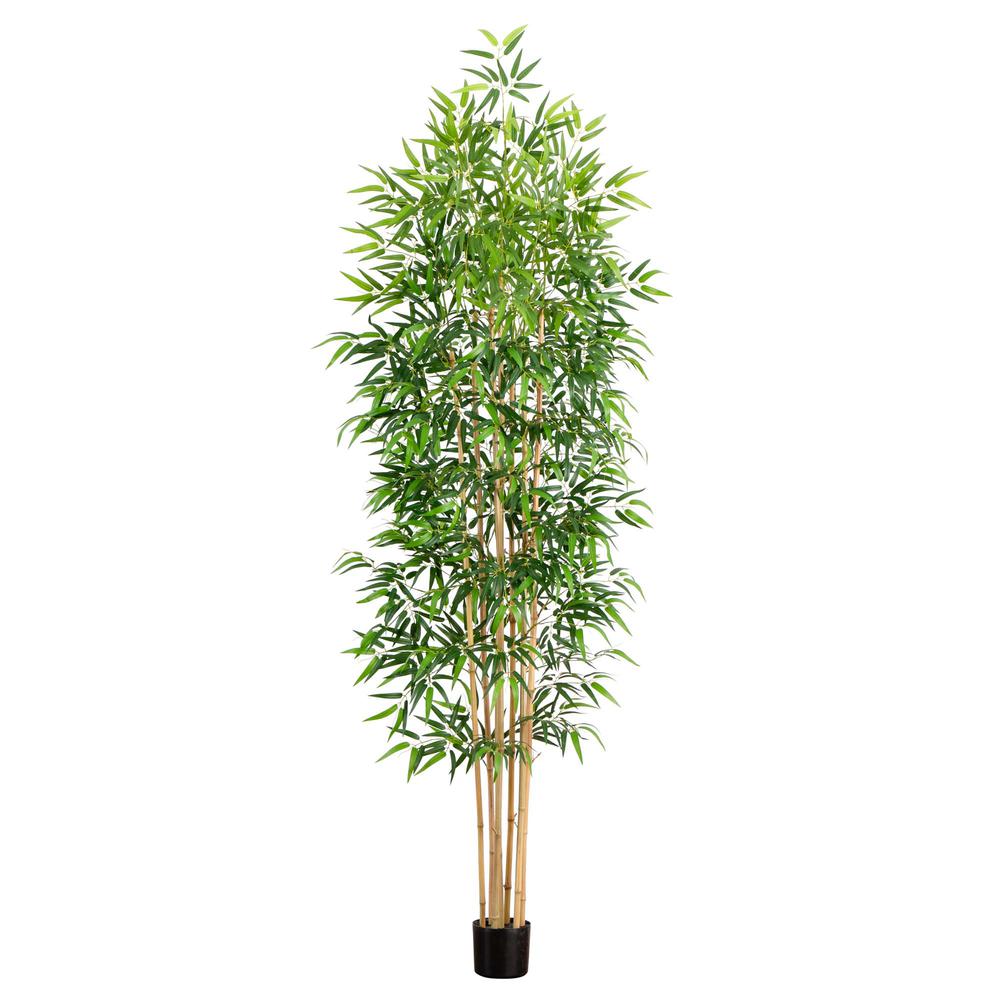 9ft. Artificial Bamboo Tree with Real Bamboo Trunks. Picture 7