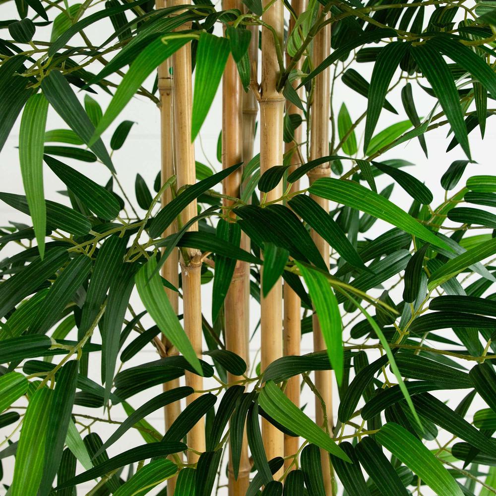 9ft. Artificial Bamboo Tree with Real Bamboo Trunks. Picture 2