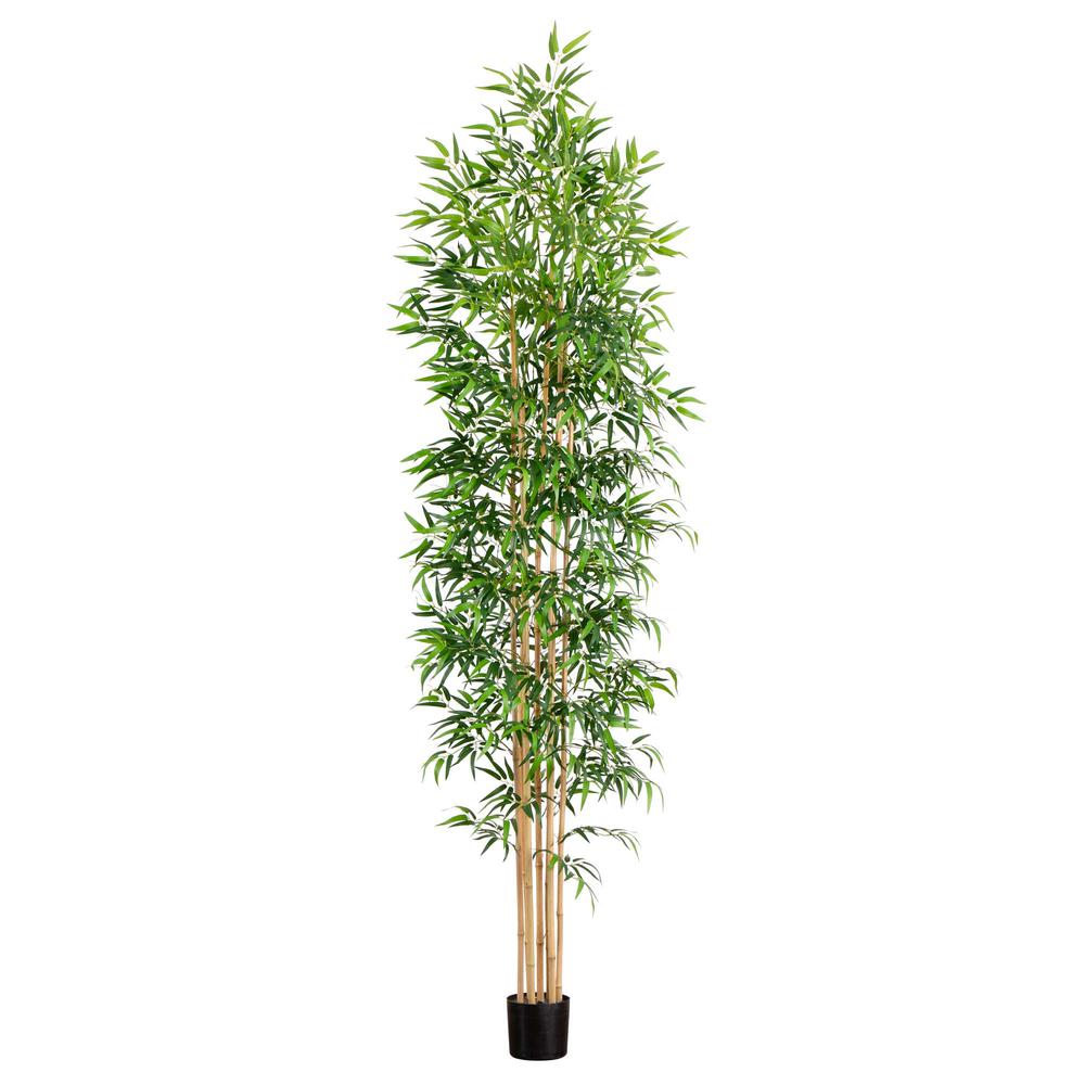 10ft. Artificial Bamboo Tree with Real Bamboo Trunks. Picture 7