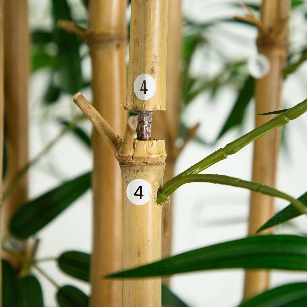 10ft. Artificial Bamboo Tree with Real Bamboo Trunks. Picture 3