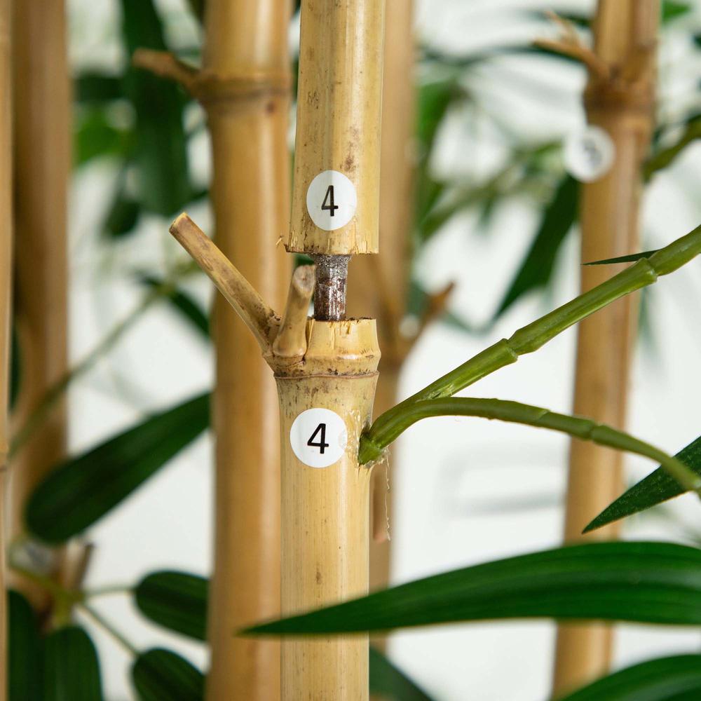 11ft. Artificial Bamboo Tree with Real Bamboo Trunks. Picture 3