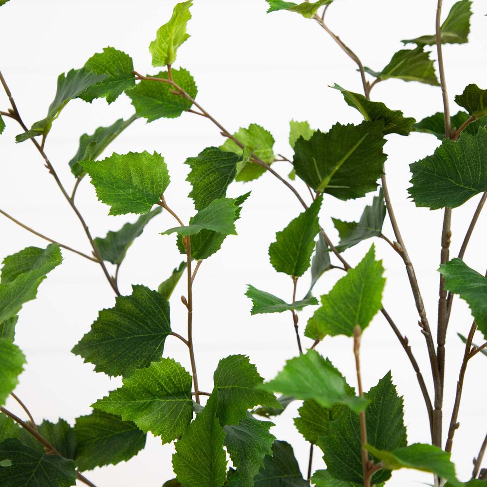 4ft. Artificial Birch Tree with Real Touch Leaves. Picture 2