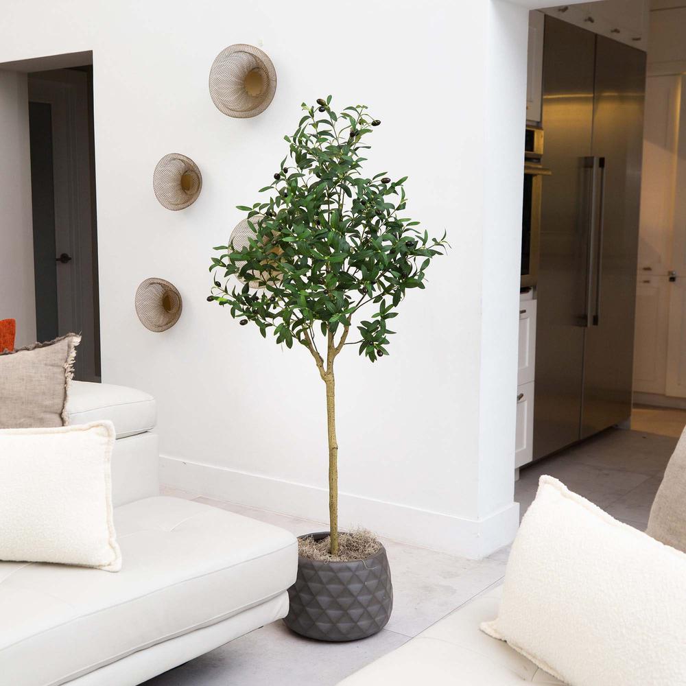 5ft. Artificial Olive Tree. Picture 5