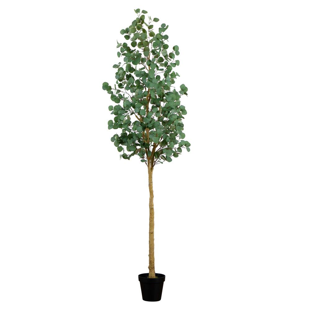 8ft. Artificial Eucalyptus Tree. Picture 8