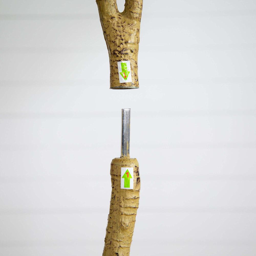 8ft. Artificial Eucalyptus Tree. Picture 3