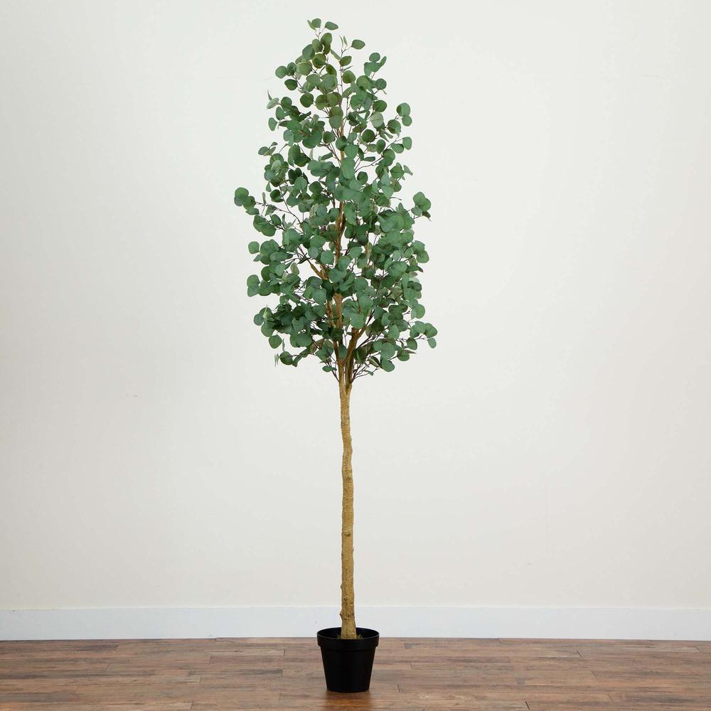 8ft. Artificial Eucalyptus Tree. Picture 6