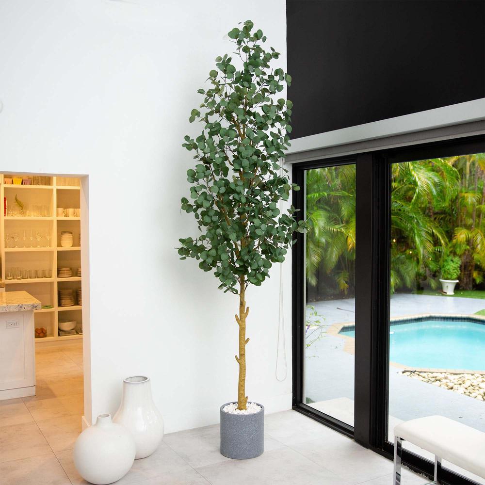 10ft. Artificial Eucalyptus Tree. Picture 8