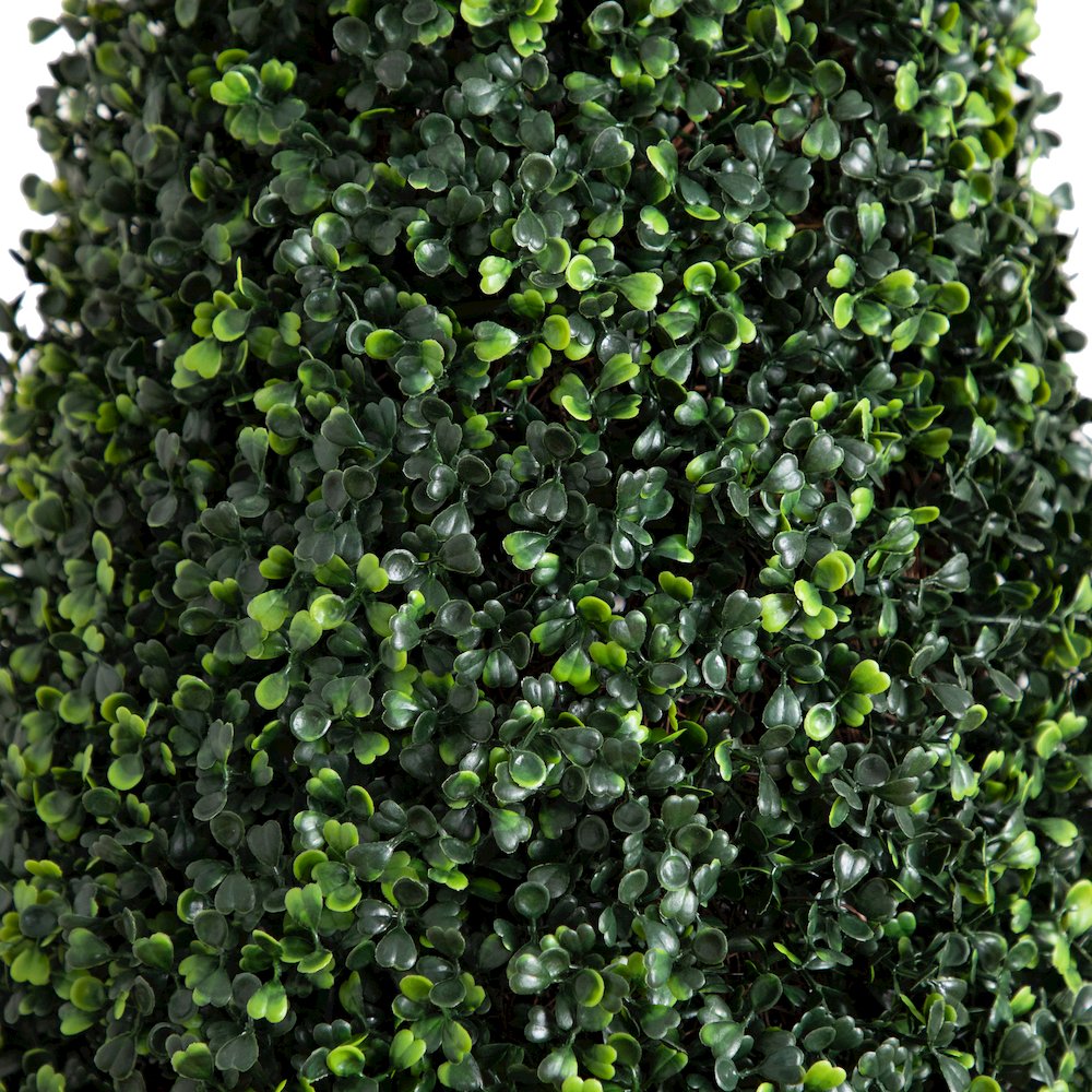 7ft. UV Resistant Artificial Boxwood Topiary Cone Tree (Indoor/Outdoor). Picture 4
