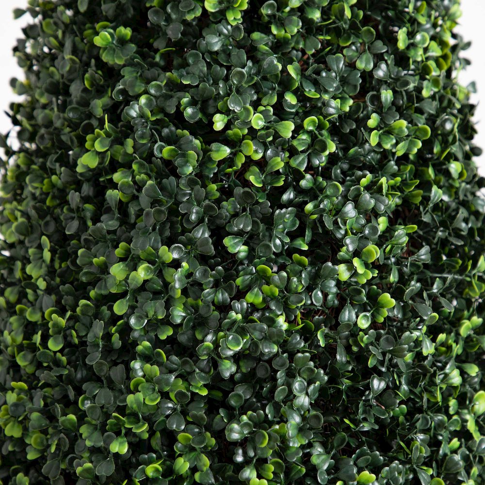 7ft. UV Resistant Artificial Boxwood Topiary Cone Tree (Indoor/Outdoor). Picture 5