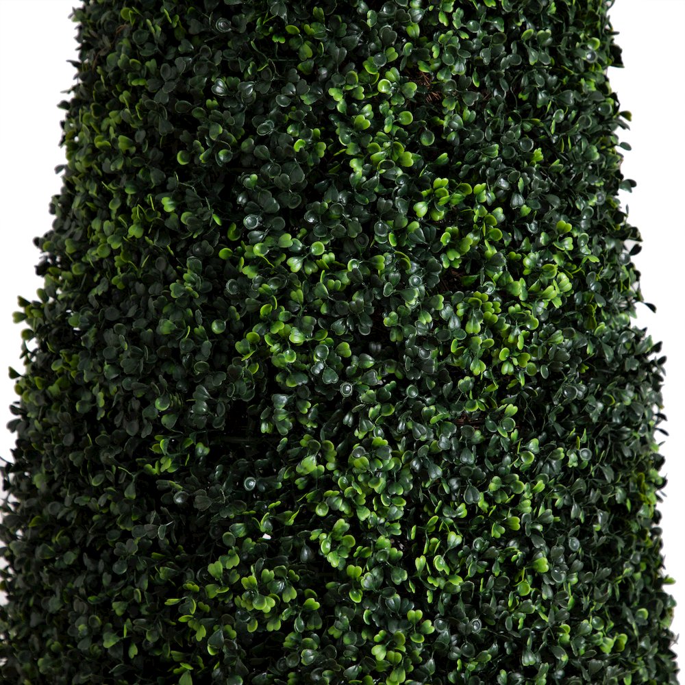 8ft. UV Resistant Artificial Boxwood Topiary Cone Tree (Indoor/Outdoor). Picture 2