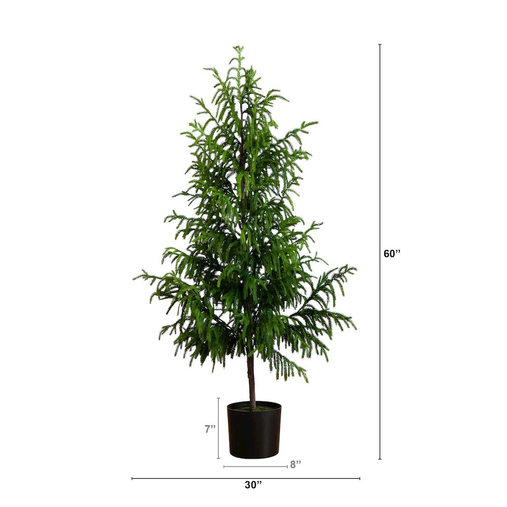 5ft. Artificial Norfolk Pine Tree. Picture 1