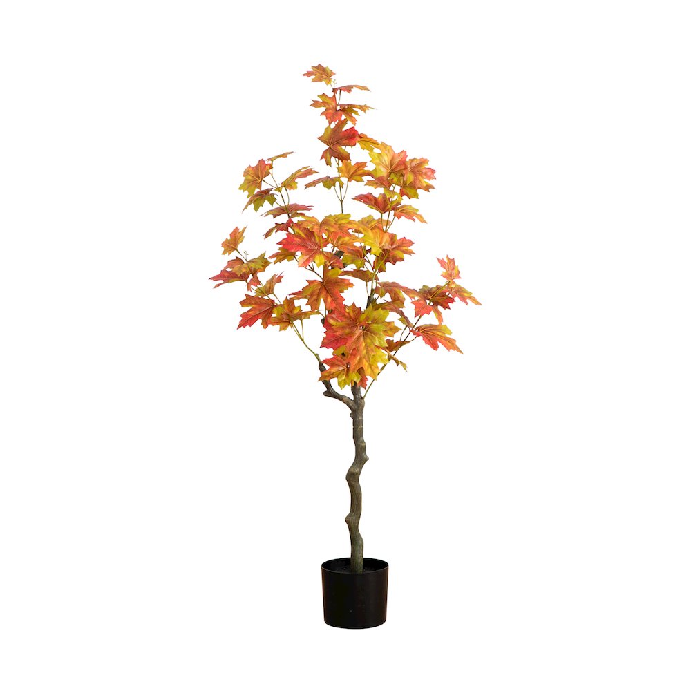 4ft. Autumn Maple Artificial Fall Tree. Picture 8