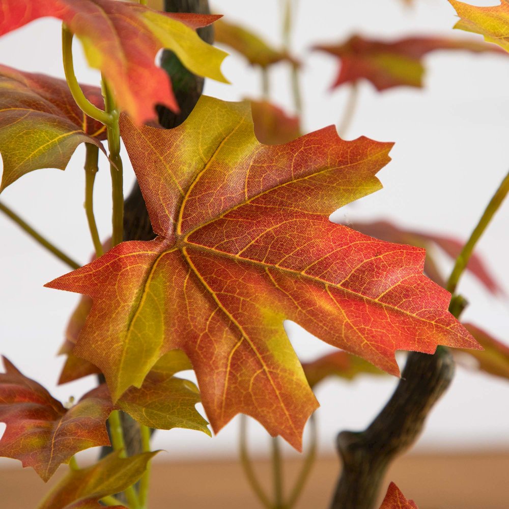 4ft. Autumn Maple Artificial Fall Tree. Picture 3