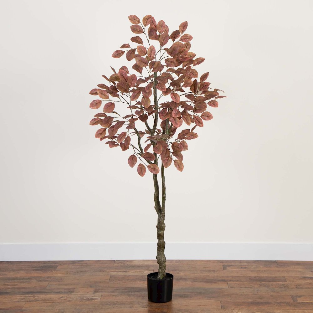 6ft. Autumn Dogwood Artificial Fall Tree. Picture 5