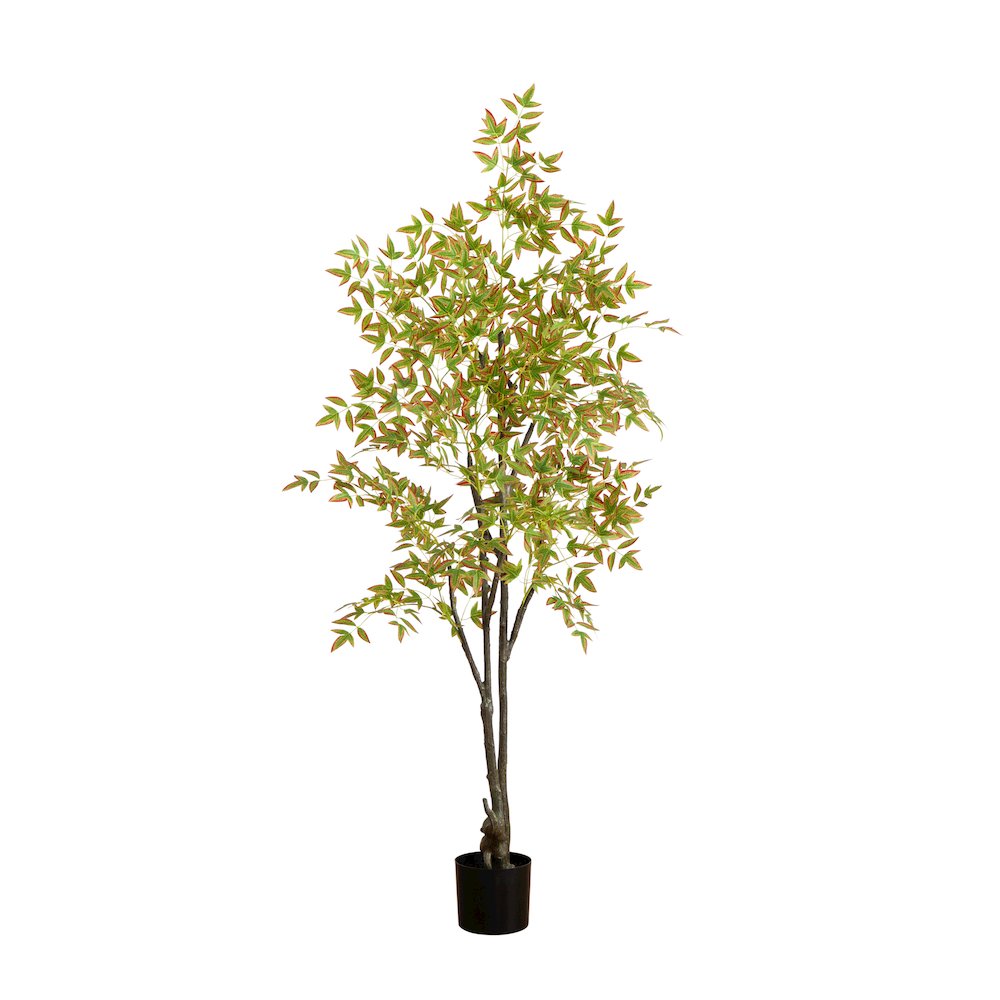 6ft. Autumn Nandina Artificial Fall Tree. Picture 6