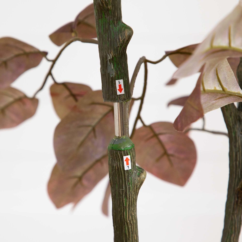 3.5ft. Autumn Dogwood Artificial Fall Tree. Picture 7