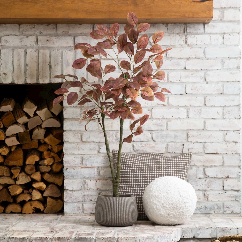 3.5ft. Autumn Dogwood Artificial Fall Tree. Picture 4