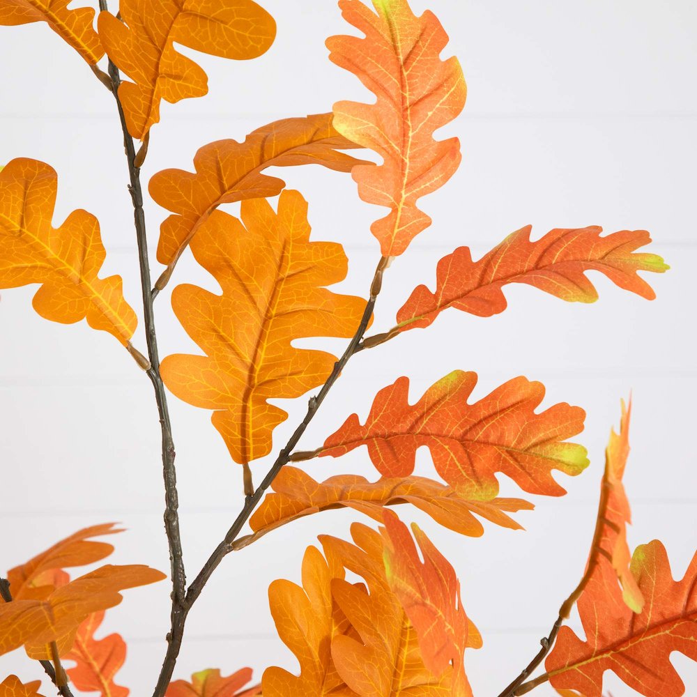 6ft. Autumn Oak Artificial Fall Tree. Picture 6