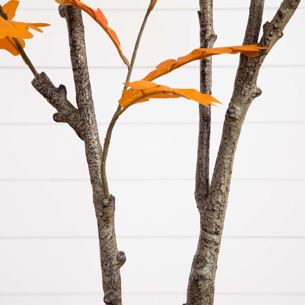 6ft. Autumn Oak Artificial Fall Tree. Picture 1